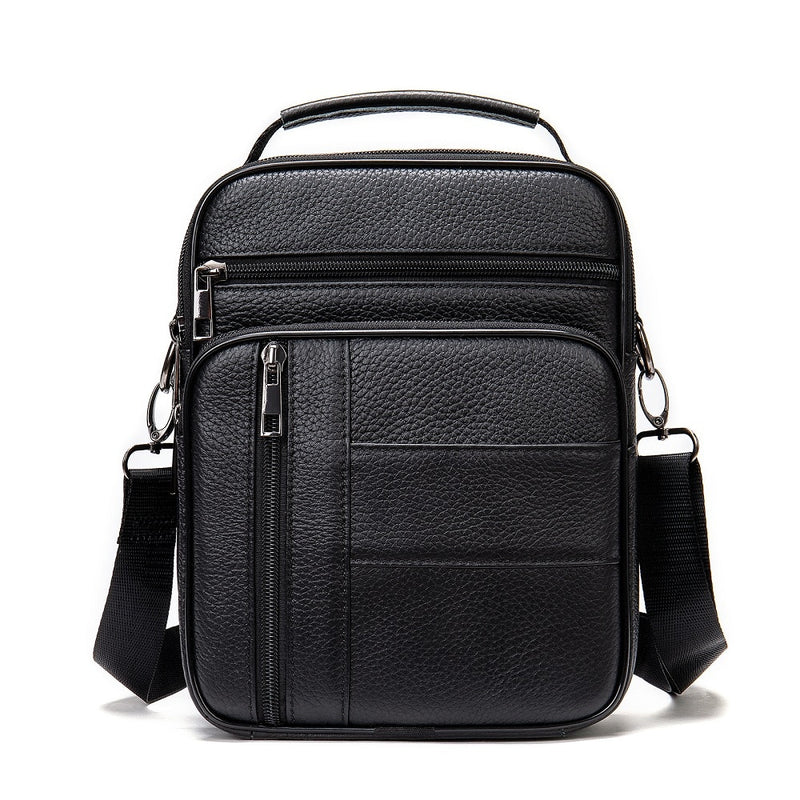 Bolso WESTAL para hombre, bolso de cuero para hombre Desinger, bolsos de hombro de cuero Natural para hombre, bolsos de mensajero para hombre, bolso cruzado pequeño 745