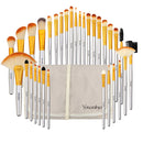 32-teilige Make-up-Pinsel-Sets mit Tasche Lidschatten-Augenbrauen-Textmarker-Pinsel-Kits Cosmetic Foundation-Pinsel pincel maquiagem