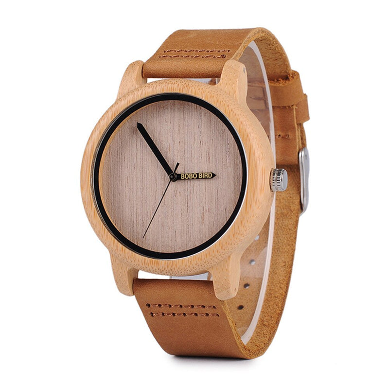 Reloj BOBO BIRD para hombre, precio de promoción, reloj de pareja de madera, reloj de pulsera de cuarzo, reloj de madera hecho a mano como regalo, reloj masculino