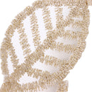 Diadema de encaje para niñas pequeñas, atrezos para fotografía de recién nacidos, diadema con bordado Floral dorado para niños pequeños, accesorios para el cabello para niños, primavera y verano