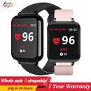 new B57 color large screen smart bracelet heart rate blood pressure blood oxygen monitoring multi-sports mode smart watch R16