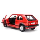 Bburago 1:24 1979 Golf MK1 GTI Hot Hatch Static Die Cast vehículos coleccionables modelo coche Juguetes