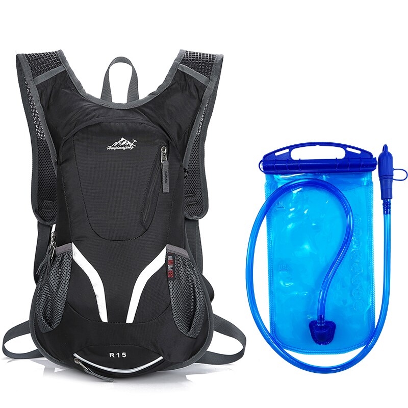 15L Deporte al aire libre Ciclismo Escalada Bolsa de agua Mochila de hidratación Mochila ultraligera Senderismo Bicicleta Montar Paquete Vejiga Mochila