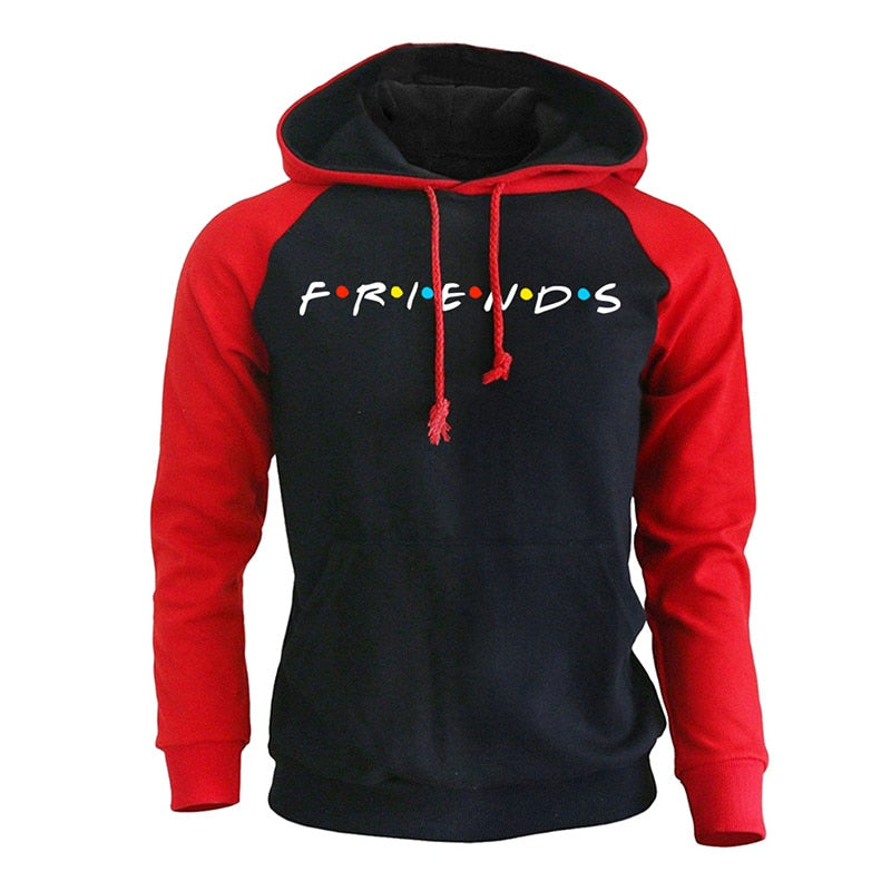 2019 Autumn Hoodies Fashion New Pullovers Men Friends Printed Sweatshirts Casual Harajuku Tracksuit Loose Male Streetwear Tops