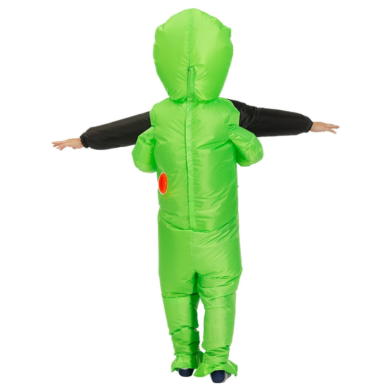 Adult Inflatable ET Alien Costume Purim Party Cosplay Suit Fancy Dress Carnival Halloween Costume For Kids Boys Girls