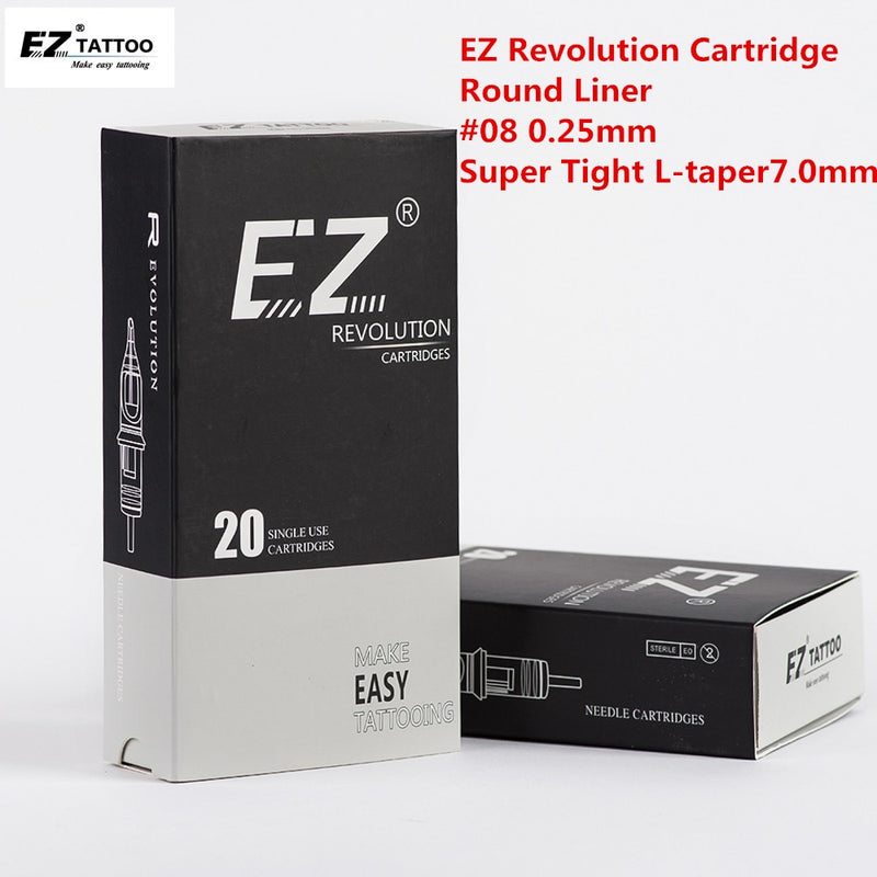 EZ Revolution Tattoo Needles Cartridge Round Liners