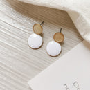 Women Earrings Irregular Geometrical Temperament of Restoring Ancient Ways Round Earrings Earrings Metal Earrings Wholesale 002