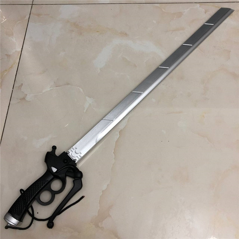 Zwei Stile Angriff auf Titan Mikasa Ackerman Schwert Cosplay RivaMika LeviMika Schwert Filmsimulation Waffe Requisite
