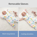 HappyFlute Baby 100% Baumwolle Schlafsack Langarm Winter Cartoon Split Leg Baby Cloth Fit 0~6 Year Baby