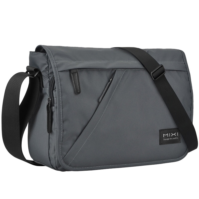 Mixi Fashion Herren Schultasche Jungen Crossbody Satchel Eine Umhängetasche Messenger Wasserdicht Große Kapazität Entwickelt für Jugend M5177