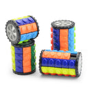 3D drehen Schiebezylinder Zauberwürfel bunter Babylon Turm Stressabbau Würfel Kinder Puzzle Spielzeug für Kinder Erwachsene sensorisches Spielzeug