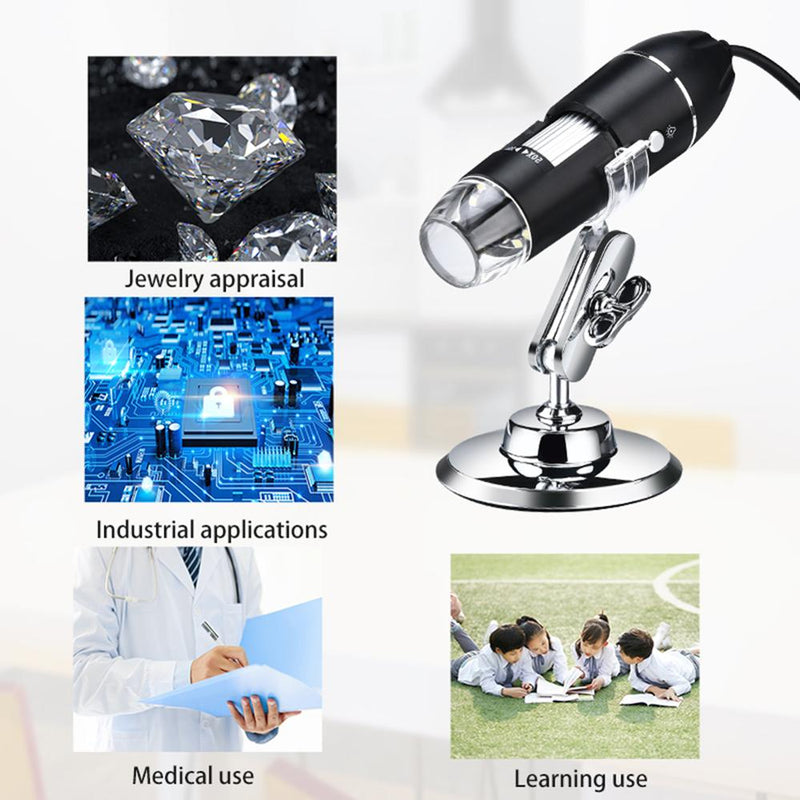 1000X/1600X Wifi/USB Microscope Digital Magnifier Camera for Android ios iPhone iPad Electronic Stereo USB Endoscope Camera