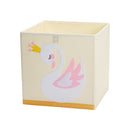 13 inch Foldable Embroidery Animal Cube Storage Box Oxford Fabric Kids Toys Organizers Bins Chest Organizer for Kids Nursery