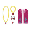 Frozen 2 Fantastic Anna Princess Dresses Girls Halloween Costume Long Gown Kids Carnaval Wedding Dress Children Cosplay Clothing