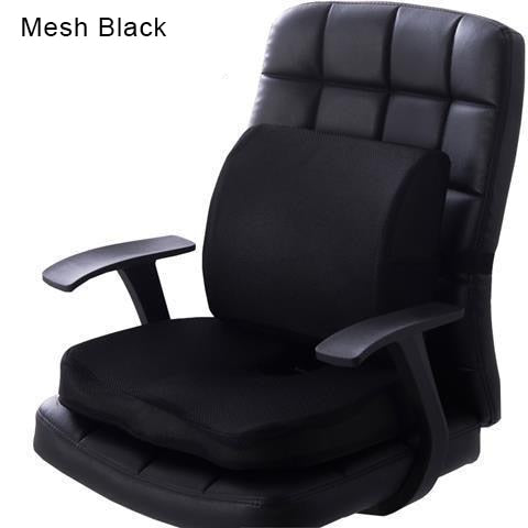 Orthopedics Hemorrhoids Seat Cushion Memory Foam Car Rebound Cushion Office Chair Lumbar Support Pain Relief Breathable Pillow