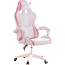 Silla de oficina WCG, silla para juegos de ordenador, sillón reclinable con reposapiés, Internet Cafe, silla para jugadores, muebles de oficina, silla rosa