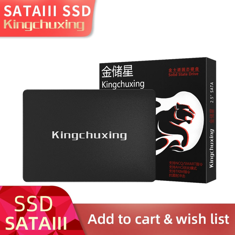 Kingchuxing ssd 500 gb Ssd 240 gb 120 gb disco duro 2,5 "SATA 3 1 tb 512 gb 256 gb 128 gb unidad de estado sólido para portátiles de escritorio