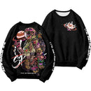 Sweatshirt Men Hoodies Casual Pullovers Autumn Winter Skeleton Astronaut Plus Size 6XL Clothes