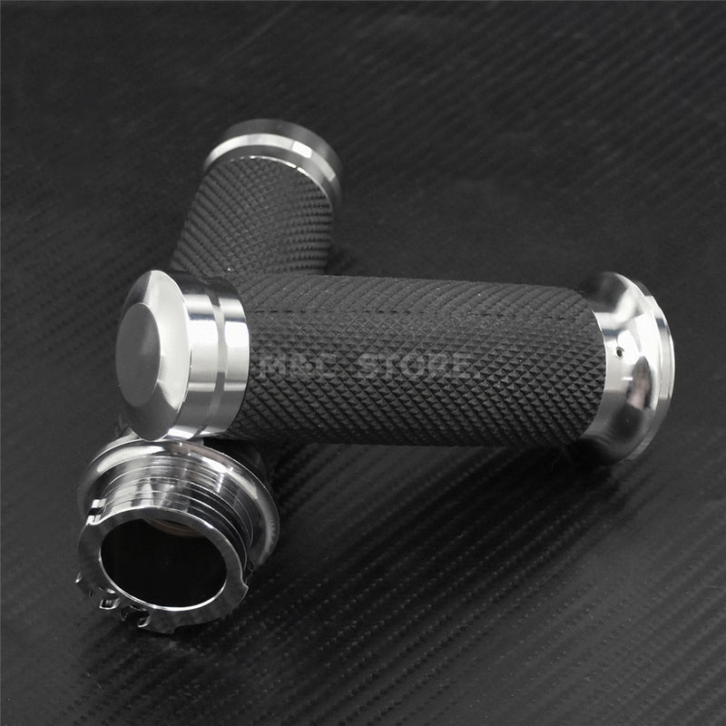 Universal Motorrad 1 "25mm Handgriffe Lenker für Harley Touring Street Glide Sportster 883 1200 XL Dyna VRSC Softail Custom