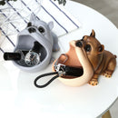 3D Sculpture,Small Dog Statue,Home Decoration Accessories,Figurine Miniature,Storage Box,Decorative Ornament,Room Table Decor