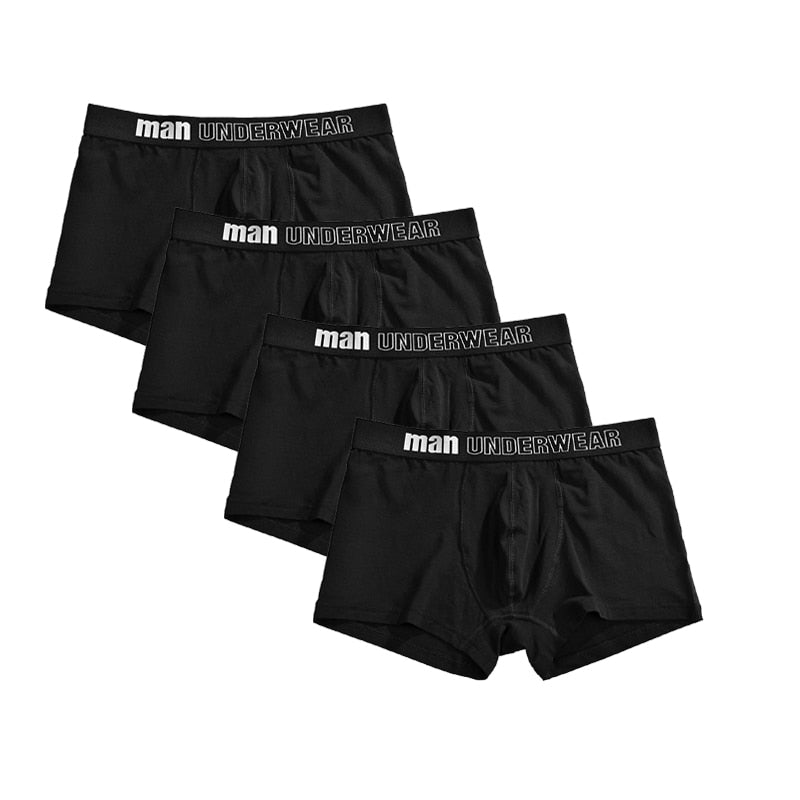 Männer Unterwäsche Boxer Baumwolle Mann Kurze Atmungsaktive Solide Herren Flexible Shorts Boxer Männliche Unterhose