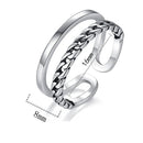 NEHZY S925 Stamp Ring High Quality Hollow Woman Fashion Jewelry Adjustable Ring Retro Thai Silver Black Hot Sale