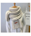 DRESSUUP Brand Women Winter Scarf Warm Solid Long Handmade Scarves Bufandas Mujer Foulard Femme Hijab