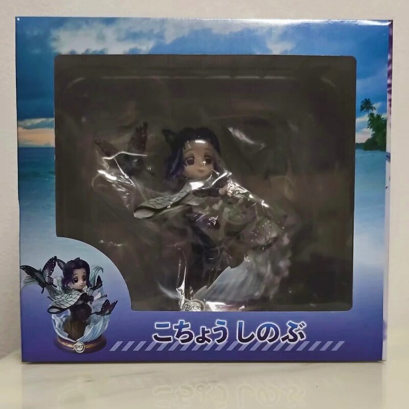 Demon Slayer Blade SunShine GK Kochou Shinobu Butterfly Ninja Pillar Nine Pillar PVC Action Anime Figure Model Toys Original New