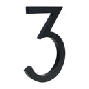 15 cm Big Black House Number Floating Sign Modern Door Numbers Building Signage Outdoor Huisnummer Numeros Casa Address BO