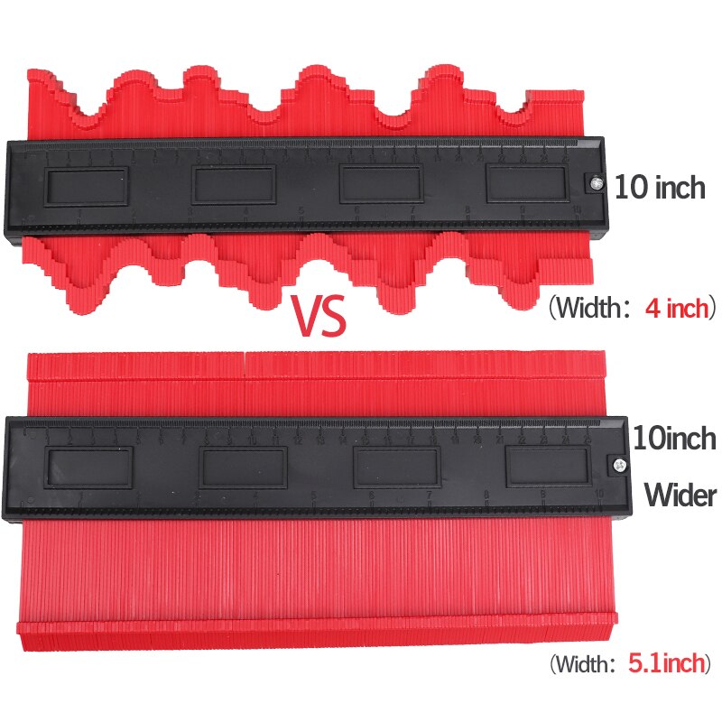 Onnfang Copy Gauge Contour Gauge Duplicator Contour Scale Template Holzmarkierungswerkzeuge Fliesenmesslineal Massenpreis