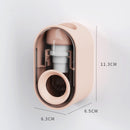 Automatischer Zahnpastaspender Staubdichter Zahnbürstenhalter Wandhalterung Badezimmerzubehör-Set Squeezer