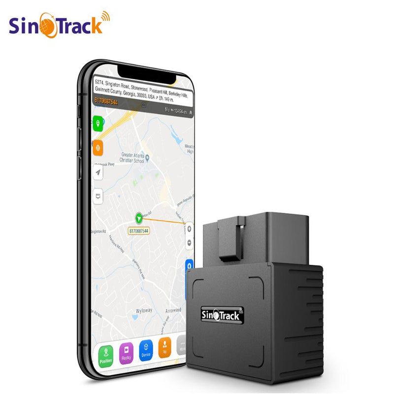 OBD II GPS Tracker 16PIN OBD Plug Play Car GSM OBD2 Dispositivo de seguimiento Localizador GPS OBDII con software en línea IOS Andriod APP