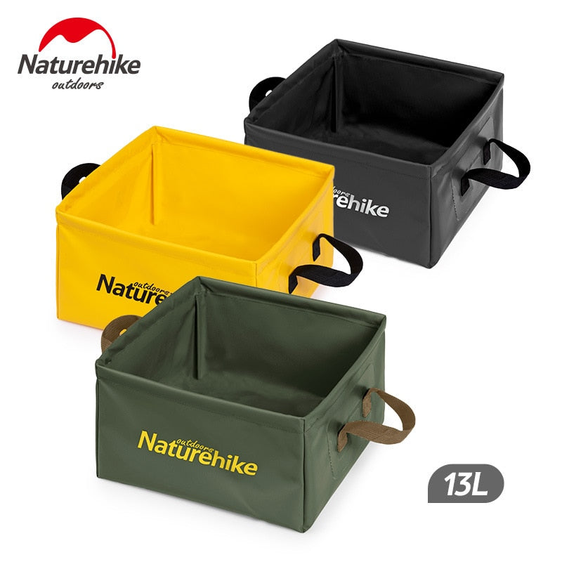 Naturehike Outdoor collapsible square bucket large capacity portable storage bucket home travel bucket