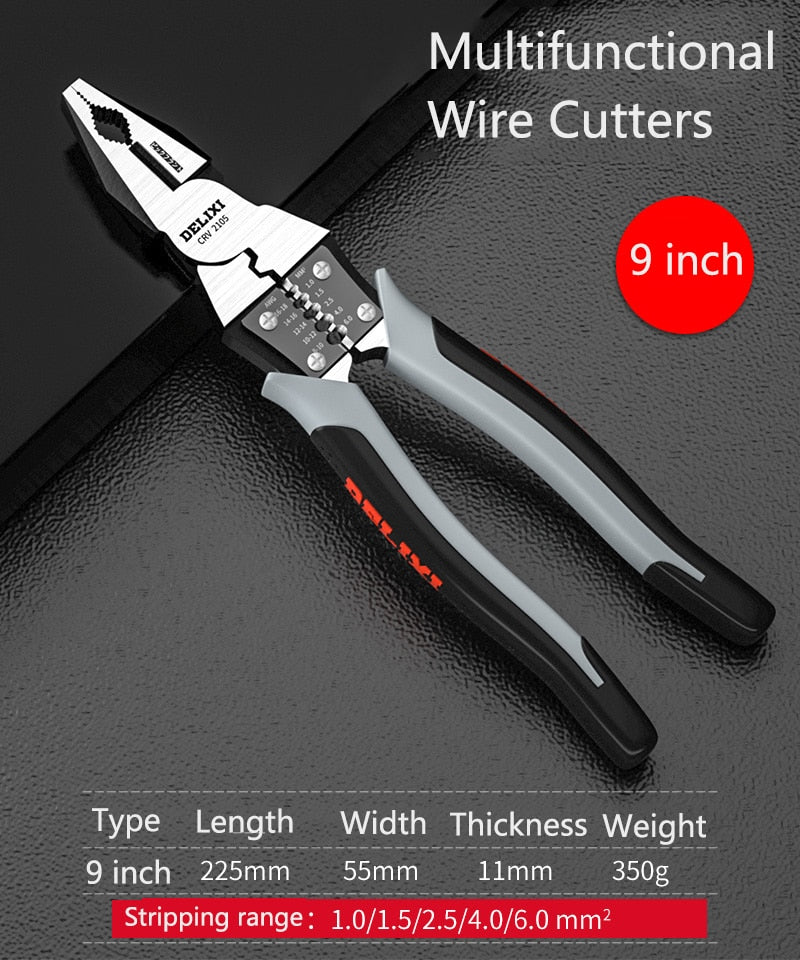 Multifunctional Universal Diagonal Pliers Needle Nose Pliers Hardware Tools Universal Wire Cutters Electrician