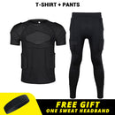 Motorrad-Rüstung Unterwäsche Schutz Motorradjacke Herren Basisschicht Hose Motocross Motorrad Moto Body Schutzausrüstung Anzug