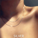 2021 Thin Snake Chain Necklace For Women Fashion Collar Gold Choker Necklaces Party Accessories Minimalist Jewelry