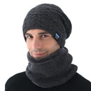 Gorros Xtres para hombre, gorros de invierno, gorro tejido, bufanda con forro de lana, gorros para hombre, gorros de invierno para hombre, gorros, gorros