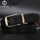 Herren Wende-Gürtel Lässiger Hochwertiger Gürtel Echtes Leder Gürtel Herren Vintage Luxus Schwarz Braun