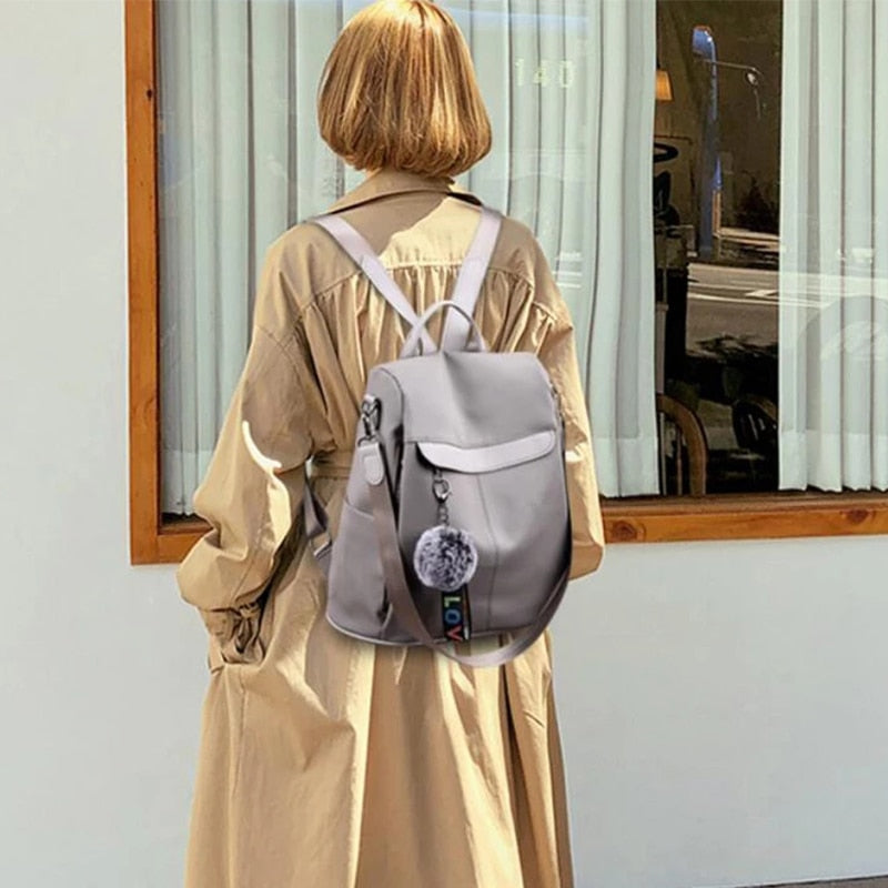 Waterproof Oxford Cloth Women Backpack Designer Light Travel Backpack Fashion School Bags for Teenage Girls Casual Shoulder Bags