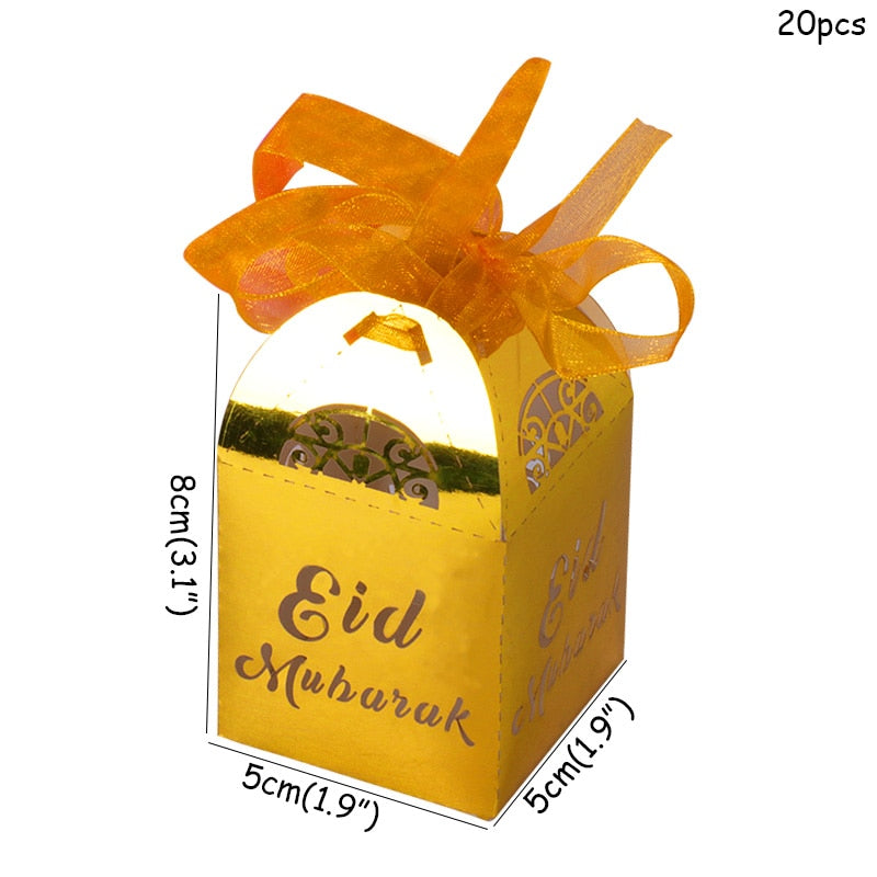 Ramadan Dekoration Eid Mubarak Einweggeschirr Pappteller Tasse Islamische Muslimische Party Eid al-Fitr Ramadan Mubarak Supplies