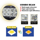 Auxtings 12&#39;&#39; 22&#39;&#39; 20inch 12V 24V offroad led light bar Spot Flood Combo 20&#39;&#39; 126W led Work Light for Jeep Car 4WD Truck SUV ATV