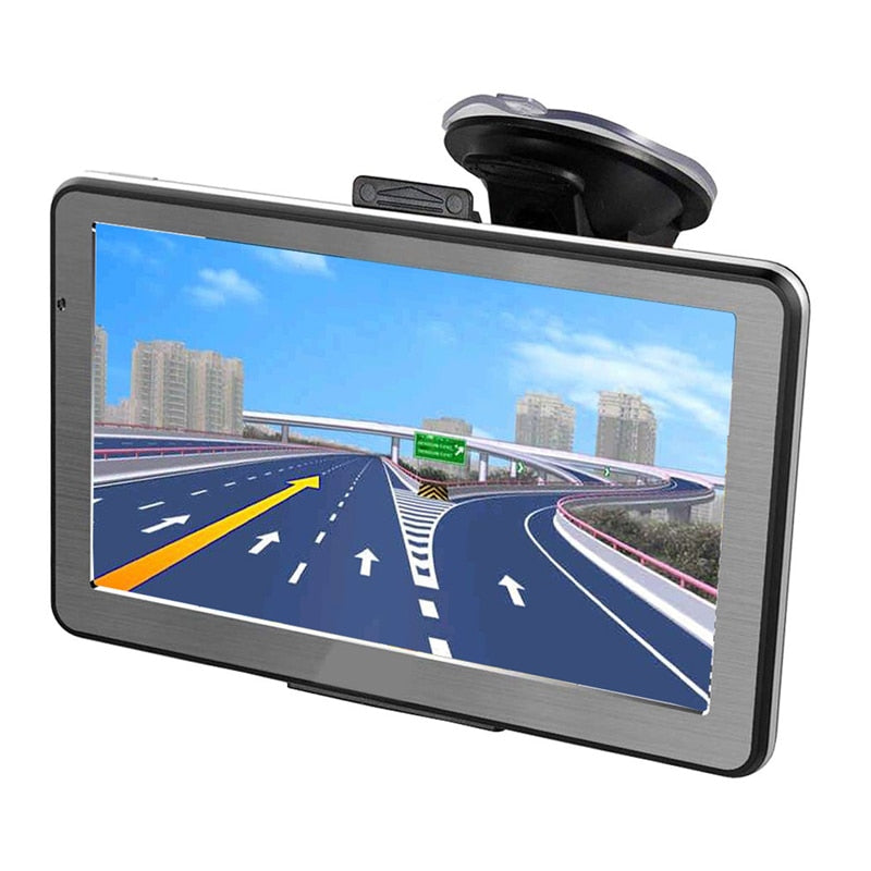 XGODY, navegación GPS portátil para coche, 8GB, 4,3 pulgadas, navegador preciso para camiones, GPS para vehículos, Rusia, Europa, América, mapa gratuito