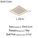 Ceiling LED Lights For Living room Bedroom Fixtures Ring Modern Gold Bedroom Lighting Indoor Home Decoration Plafon Lamp Lustre