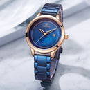 NAVIFORCE Luxusmarke Quarzuhren Damenmode Einfaches Datum Wasserdichte Armbanduhr Damen Geschenkuhr Relogio Feminino 2019