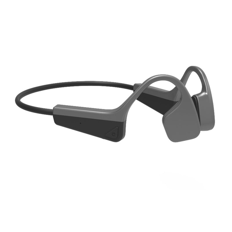 AIKSWE Knochenleitungskopfhörer Kabelloser Sportkopfhörer Bluetooth-kompatibles Headset Freisprecheinrichtung Mit Mikrofon Zum Laufen