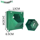 Kreative dekorative Hängetöpfe Hydrokultur Holz Blumenkasten Fotorahmen Blumentopfhalter Vertikale Gartenwand Kunststoff Pflanzer