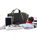 ROEGADYN large Capacity Chest Bag Folding Gym Bag Men Fitness Bag For Gym Men Waterproof Sport Bag Men Gym Bag  Shoe Compartment