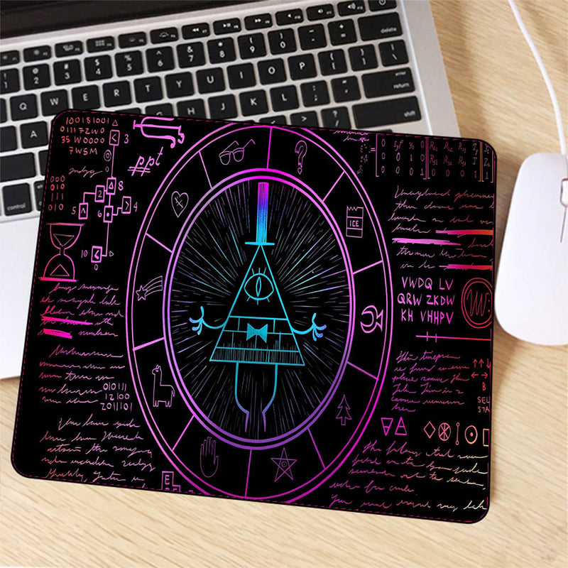 Spiel Mousepad RGB Persönlichkeit Mathematiker Digital LED Spiel Zubehör Computer Tastatur Teppich Pad PC Notebook Gamer Schreibtischunterlage