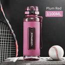 New 1.1L Water Bottle BPA Free Portable Leak-proof Shaker bottle Tritan Plastic Drinkware Outdoor Tour Gym