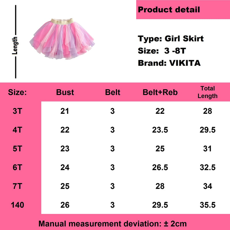 VIKITA Baby Kids skirt Girls Princess Glitter Sequined Tutu Skirt Toddlers Sequins Party Ballet Tutu Skirts Children Clothing